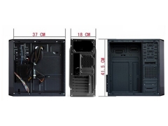 勤达机箱 蓝剑3号 游戏 支持背线 PC机箱 台式机电脑机箱